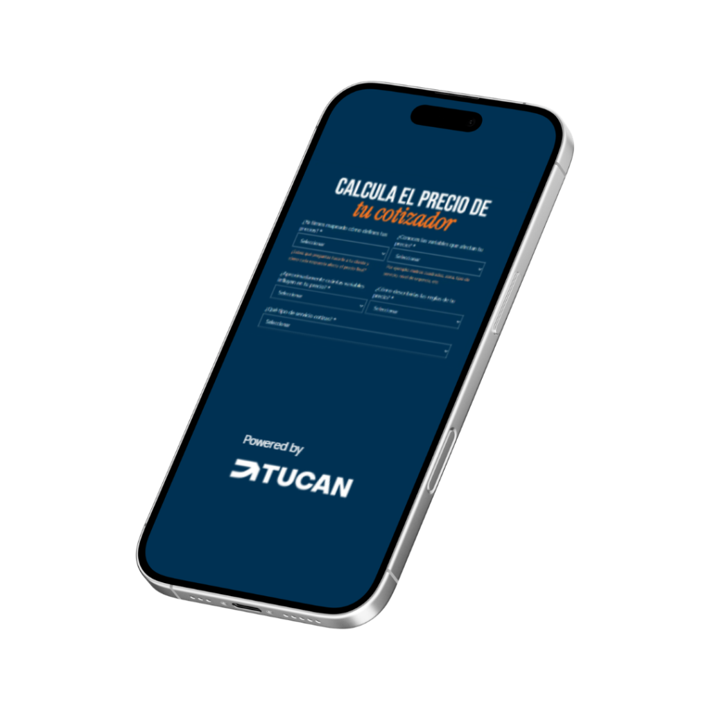Mockup cotizador Grupo Tucán