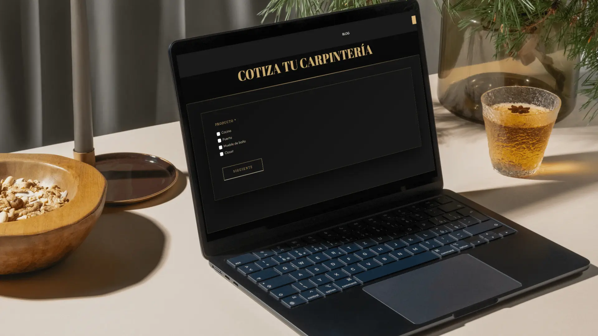Mockup Cotizador Madeller